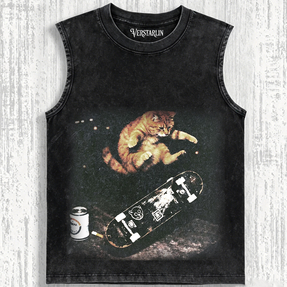 WACKY CAT T-SHIRT