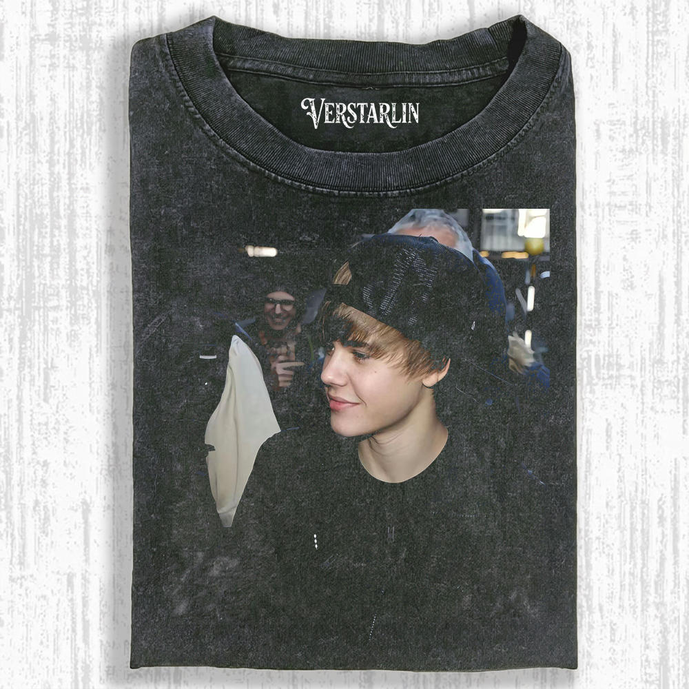 Coachella Vintage Street Justin Bieber Young Streetwear Print