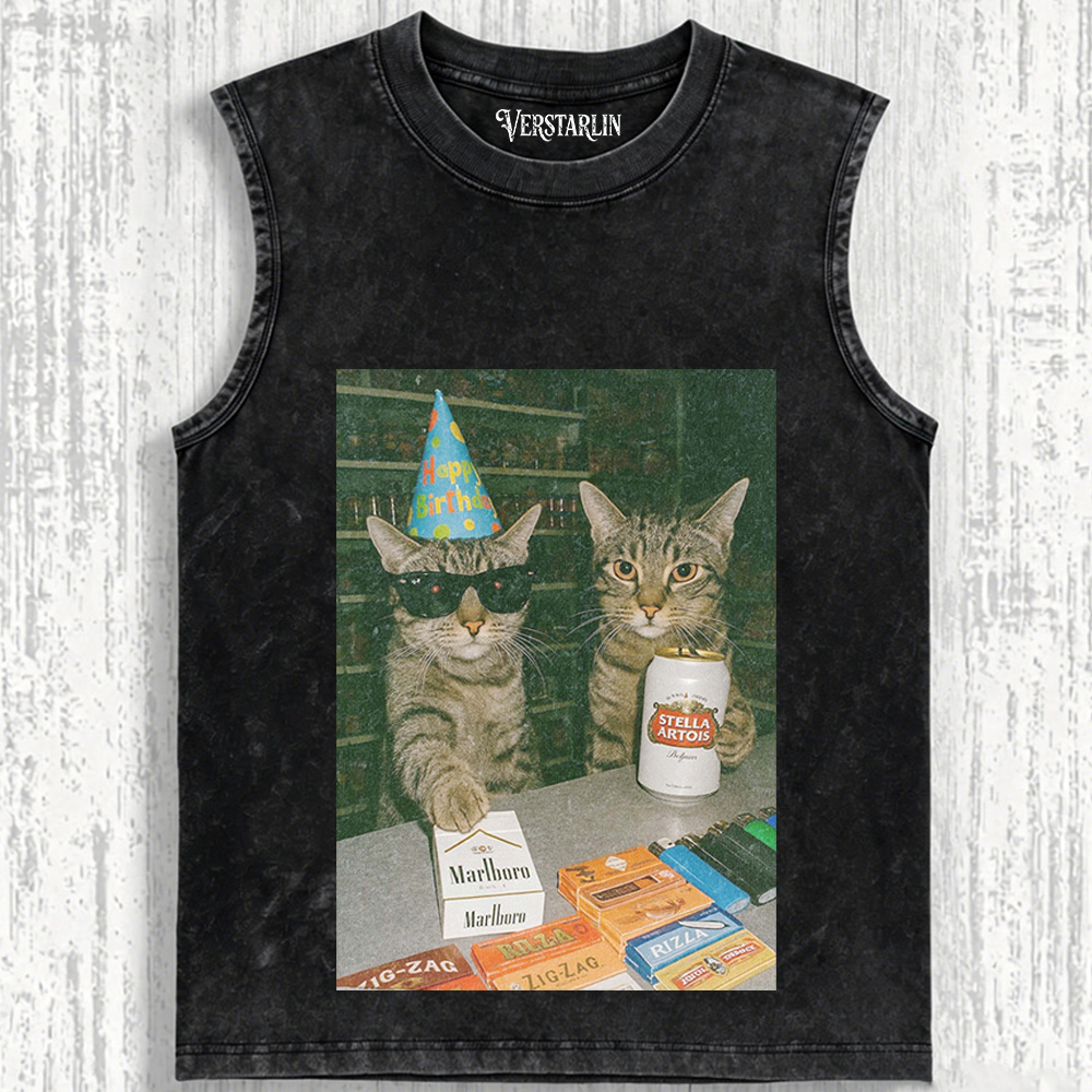 WACKY CAT T-SHIRT