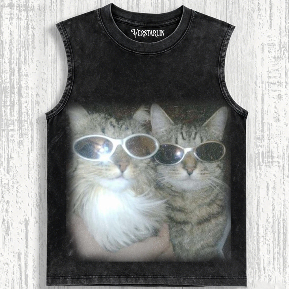 WACKY CAT T-SHIRT
