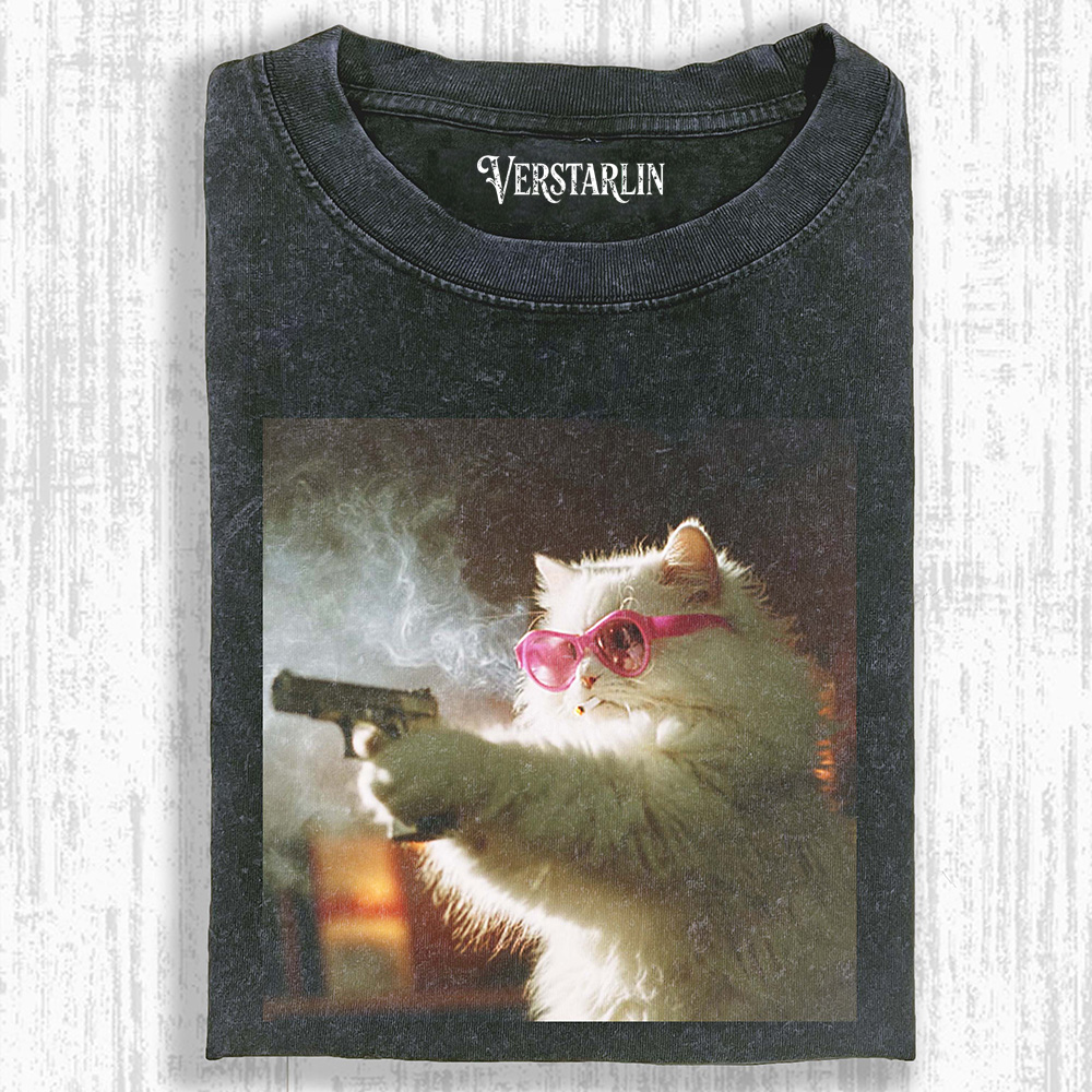 FUNNY CAT T-SHIRT