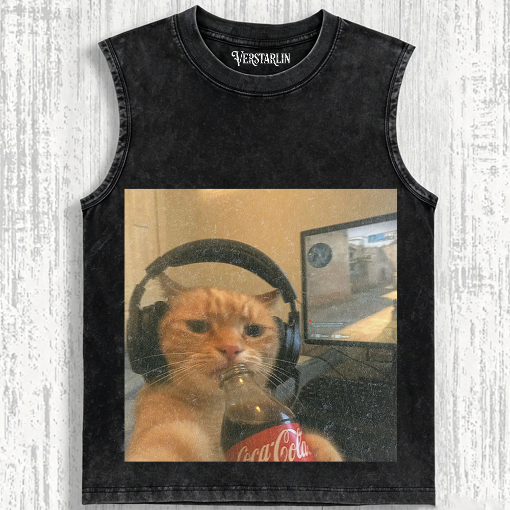 WACKY CAT T-SHIRT