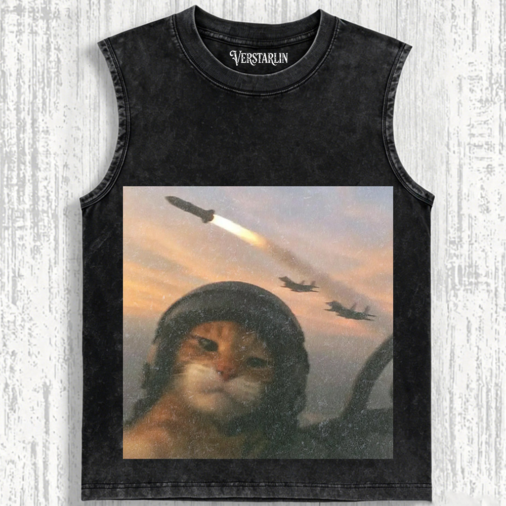 WACKY CAT T-SHIRT