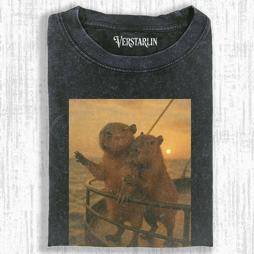 WACKY CAPYBARA T-SHIRT