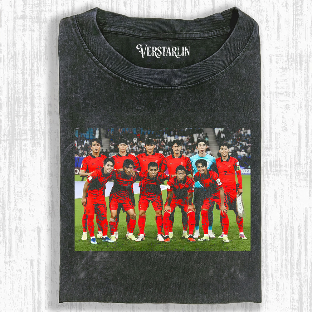 South Korea National Football Team Tee | World Cup Soccer Vintage Streetwear