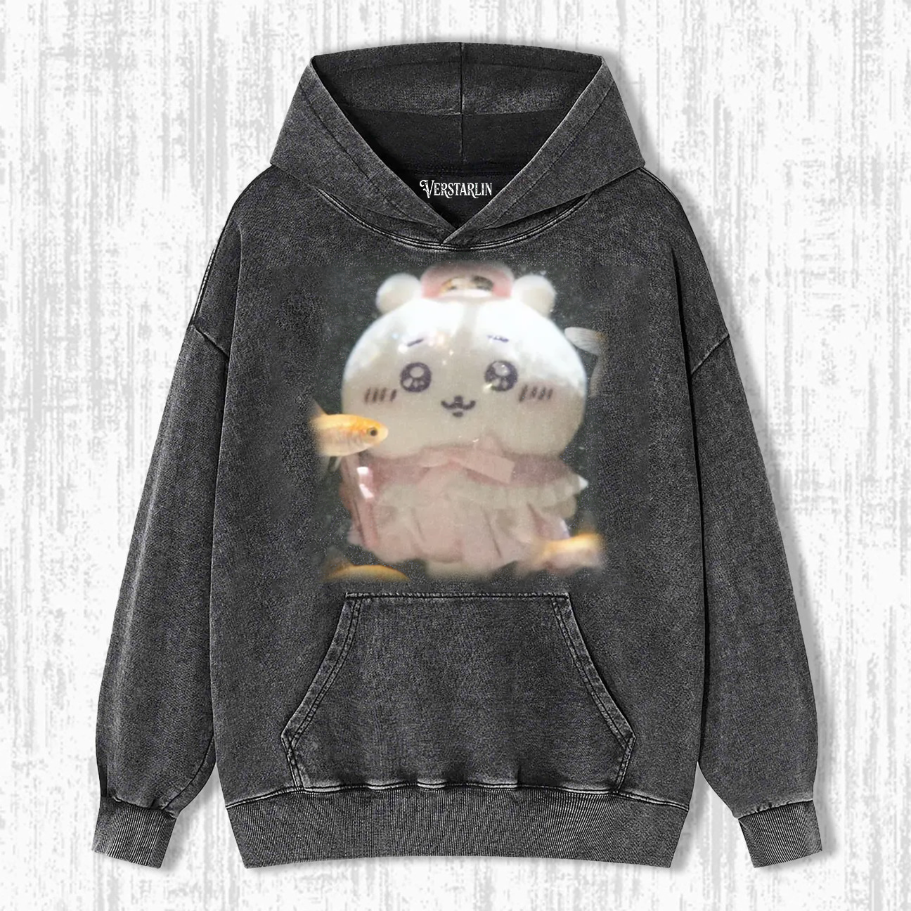 Cute Cartoon Graffiti Print Casual Top