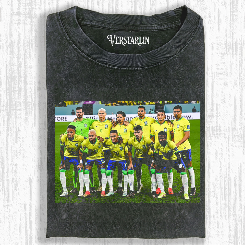 Brazil National Football Team Tee | Seleção Brasileira World Cup Soccer Streetwear
