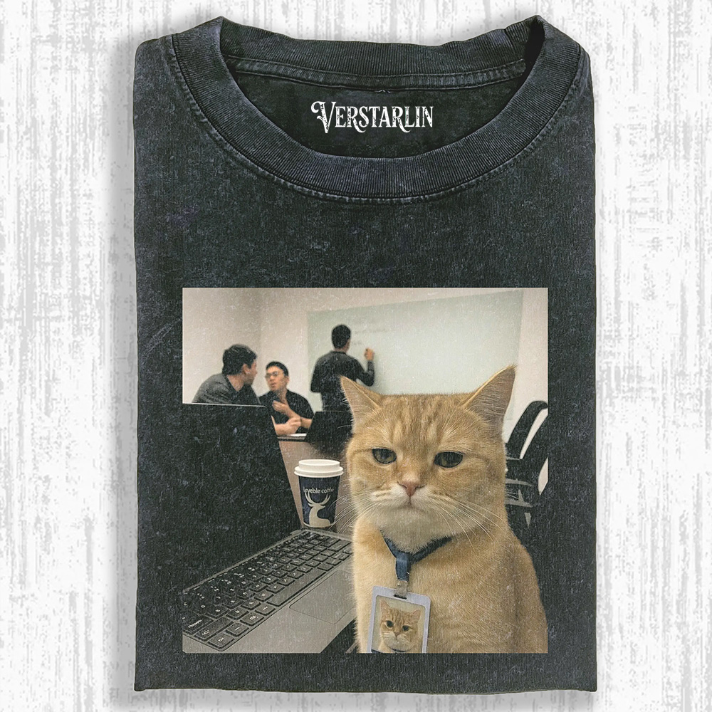 WACKY CAT  T-SHIRT