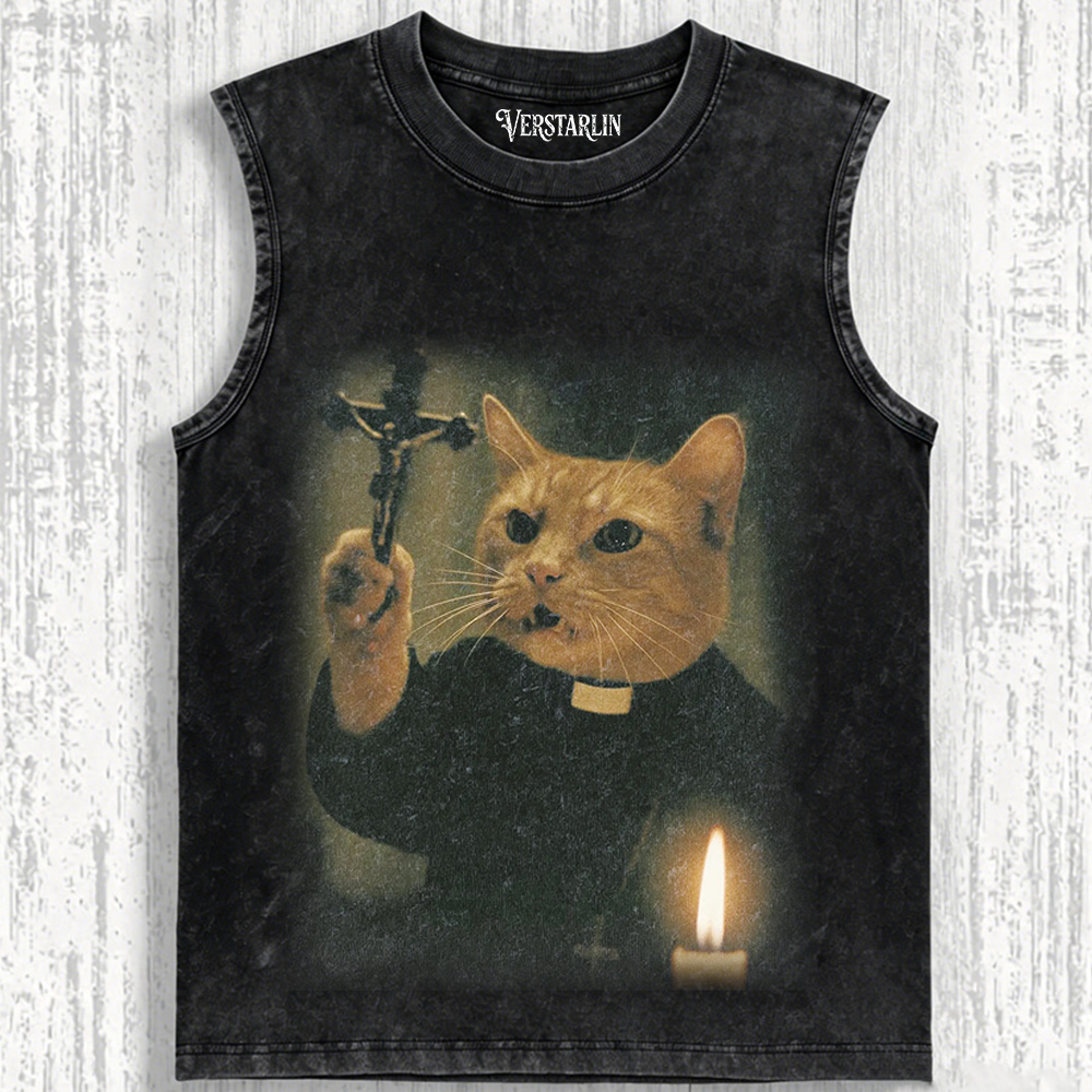 WACKY CAT  T-SHIRT