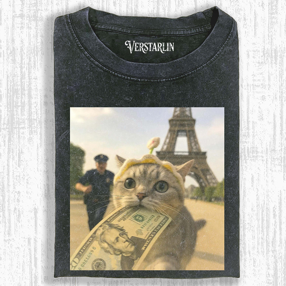 FUNNY CAT T-SHIRT