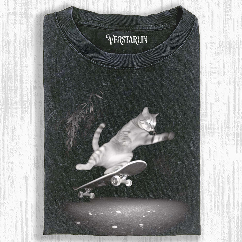 WACKY CAT T-SHIRT