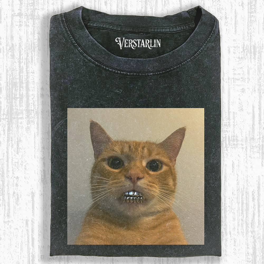 WACKY CAT  T-SHIRT
