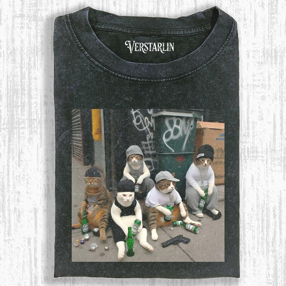 OUTLAW CAT T-SHIRT