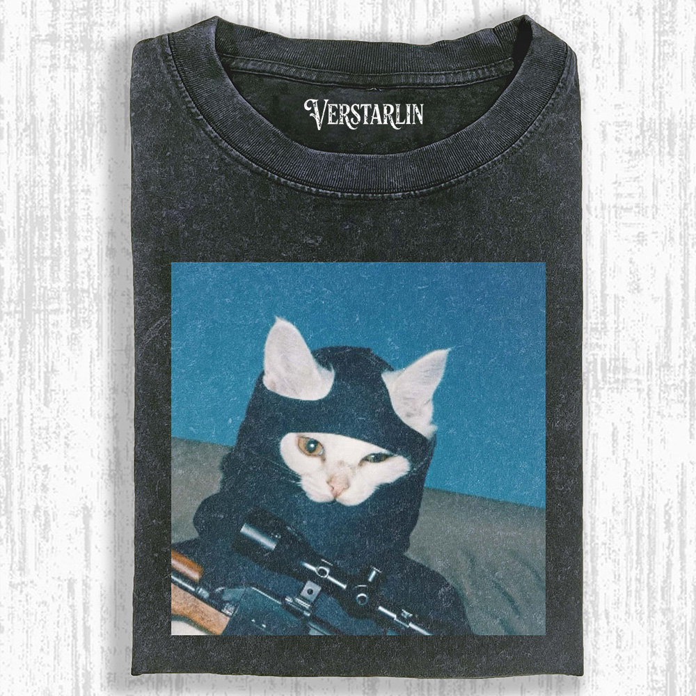WACKY CAT T-SHIRT