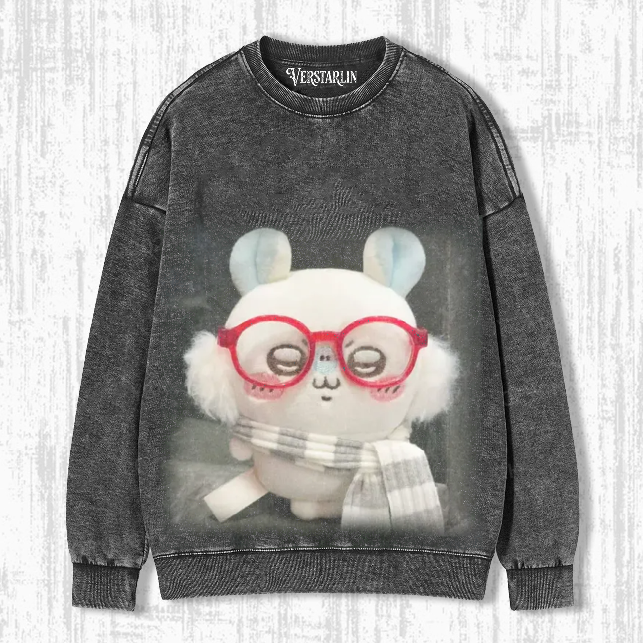 Cute Cartoon Graffiti Print Casual Top