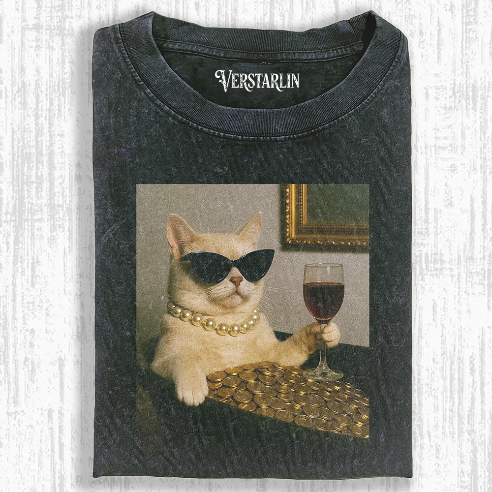 WACKY CAT  T-SHIRT