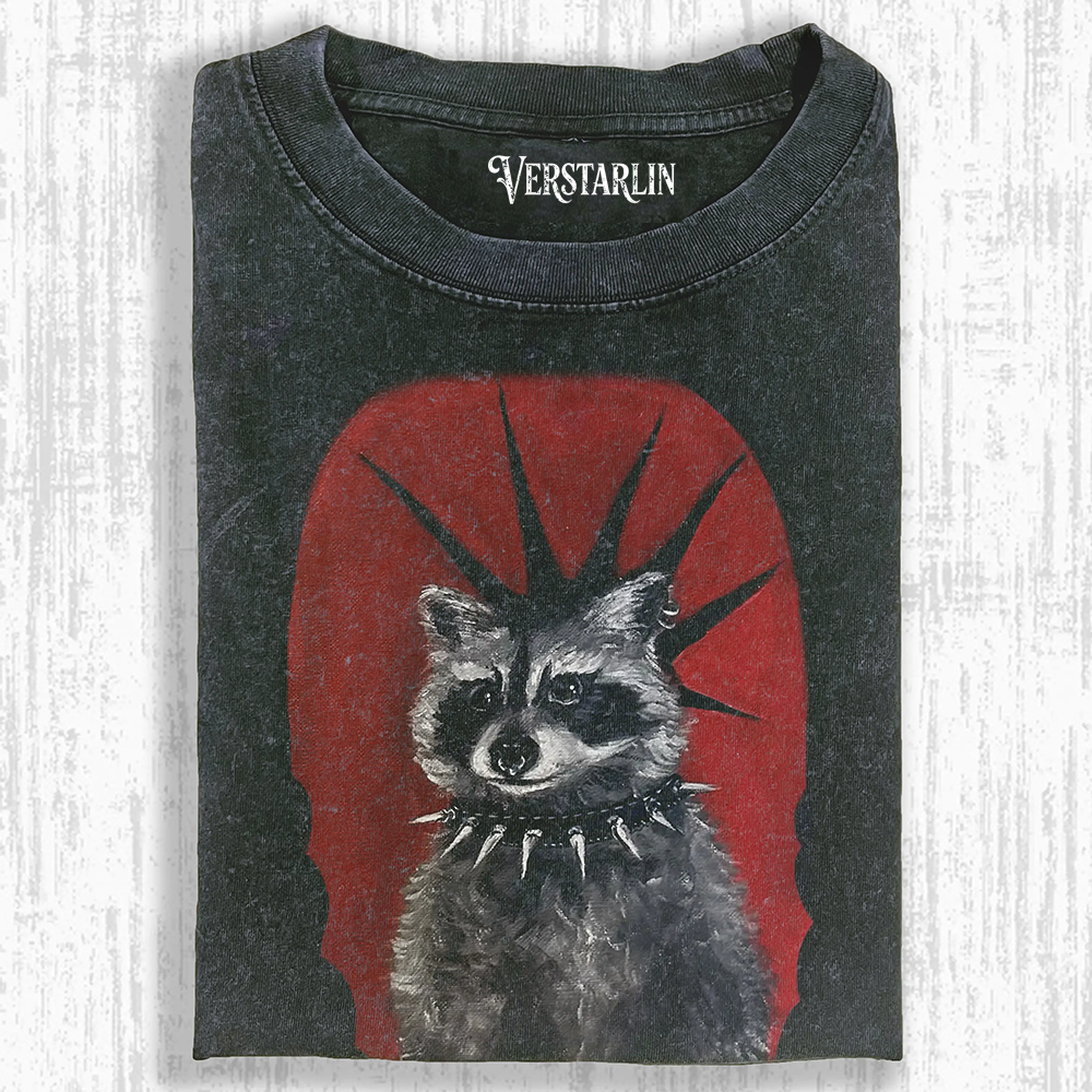RACCOON PUNK T-SHIRT