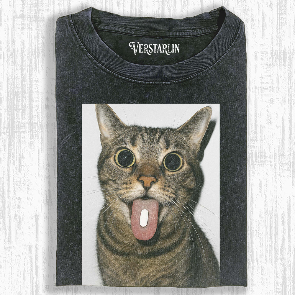WACKY CAT T-SHIRT