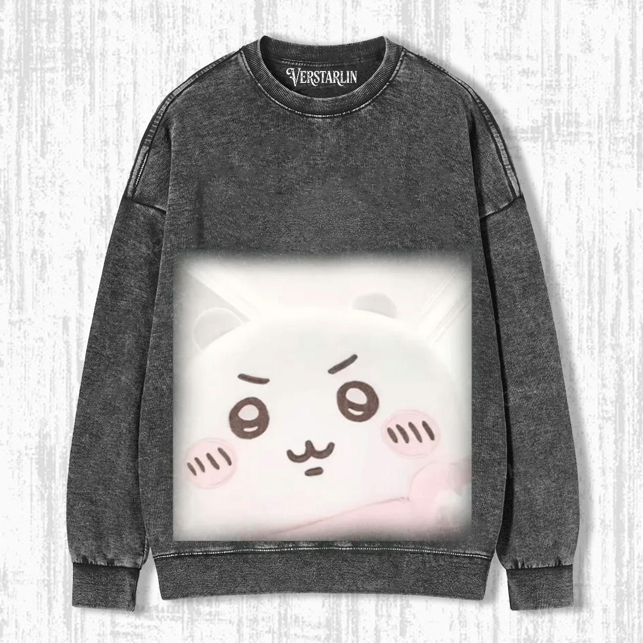 Cute Cartoon Graffiti Print Casual Top
