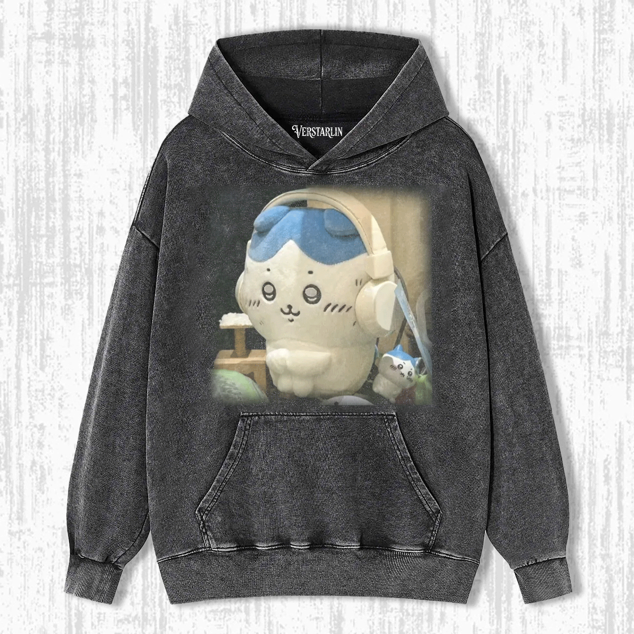 Cute Cartoon Graffiti Print Casual Top