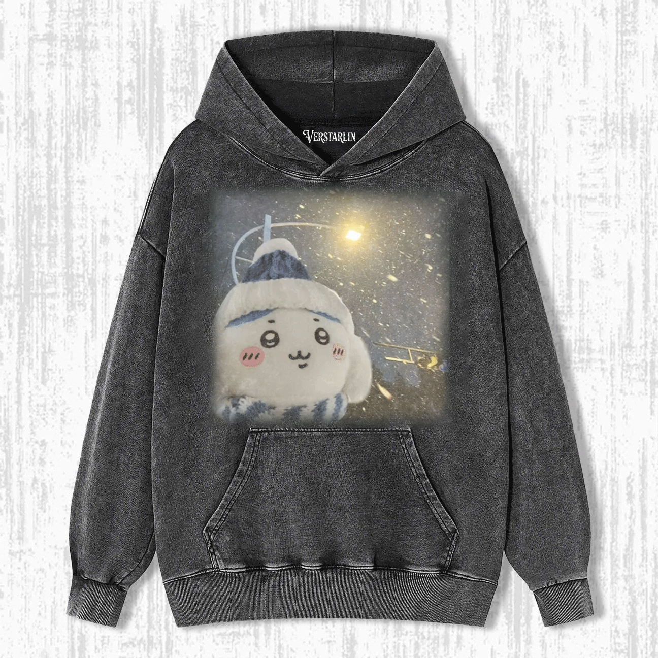 Cute Cartoon Graffiti Print Casual Top