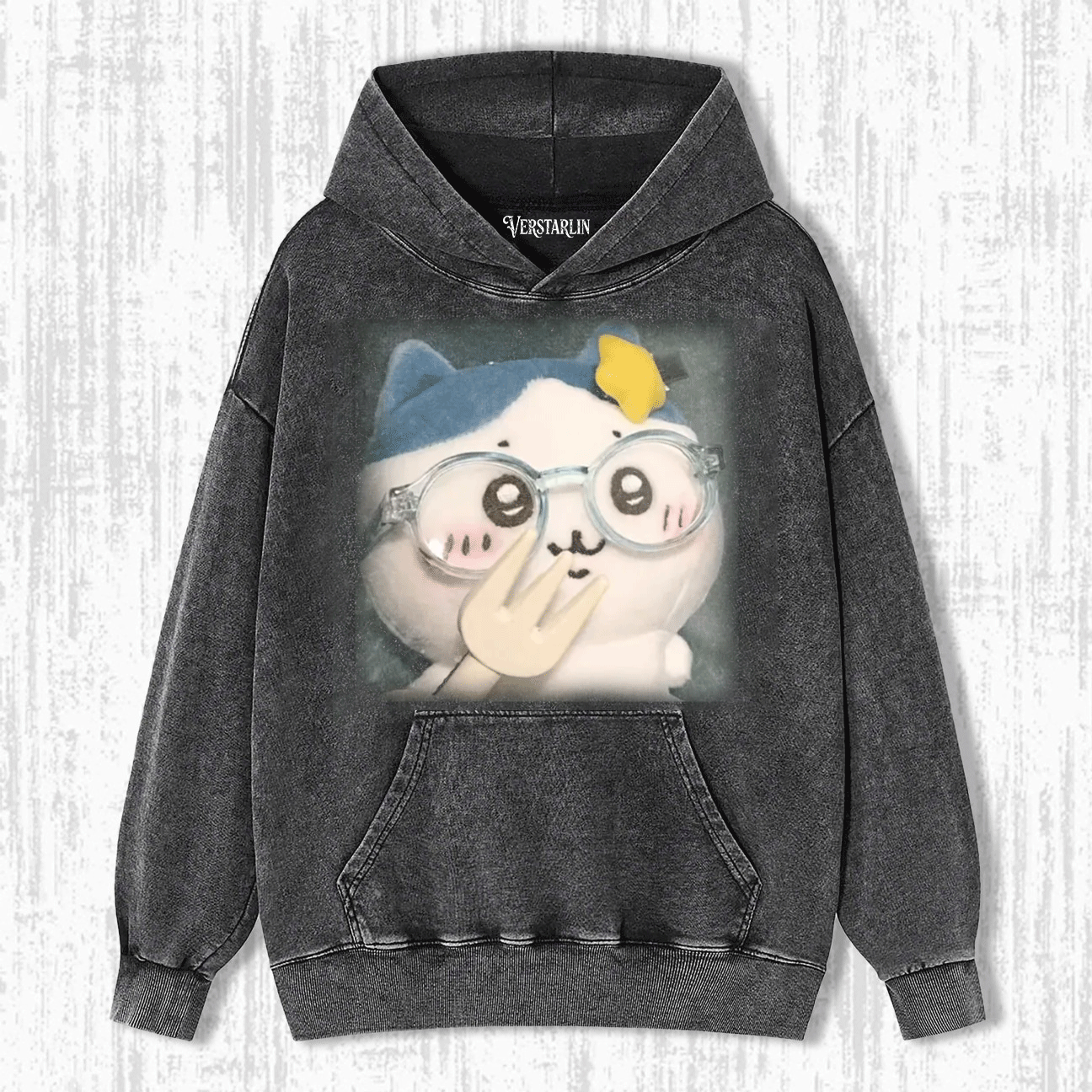 Cute Cartoon Graffiti Print Casual Top