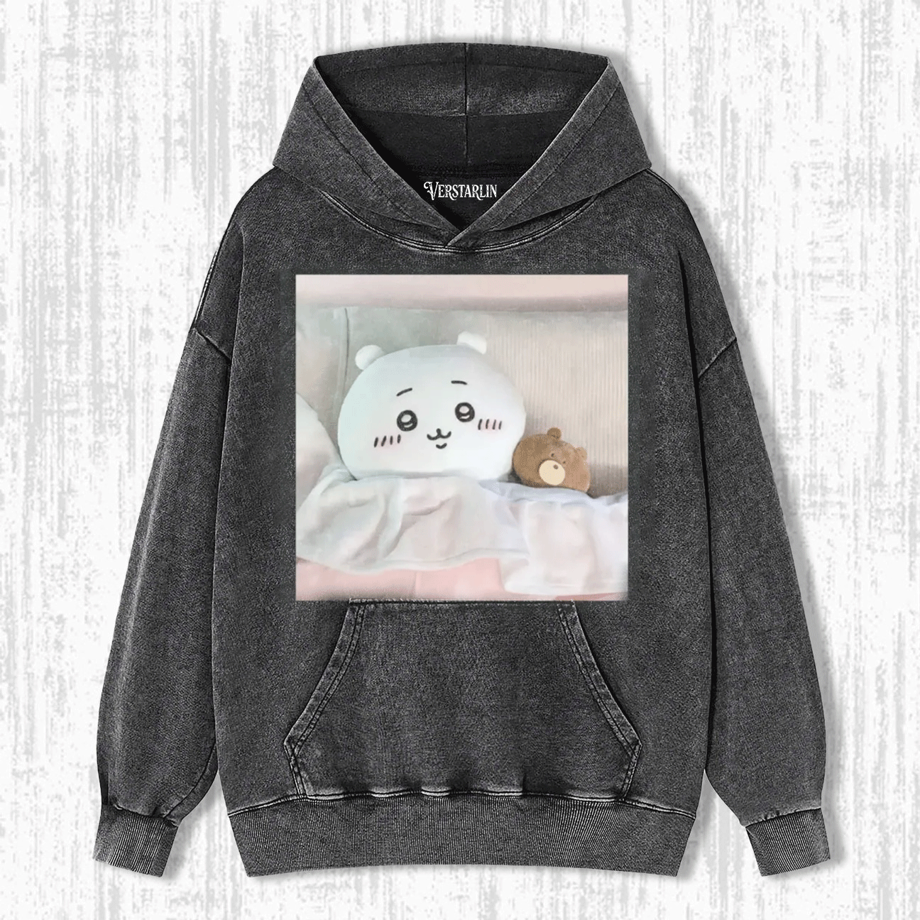 Cute Cartoon Graffiti Print Casual Top