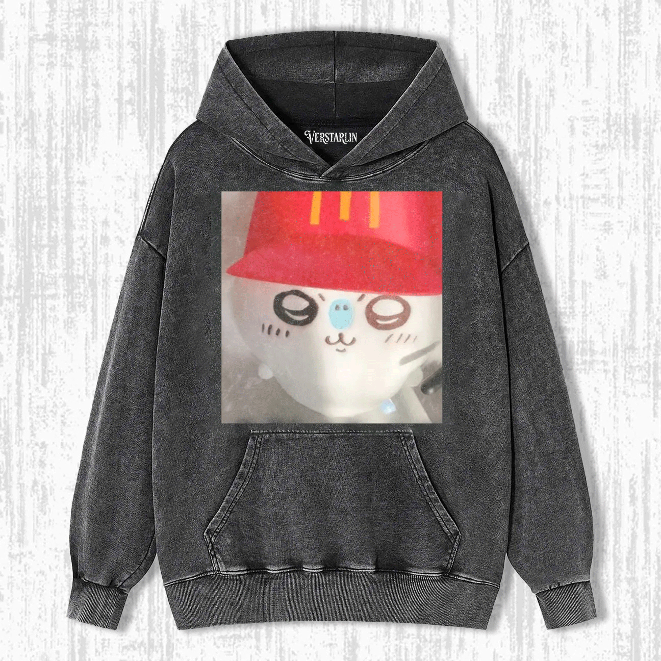 Cute Cartoon Graffiti Print Casual Top