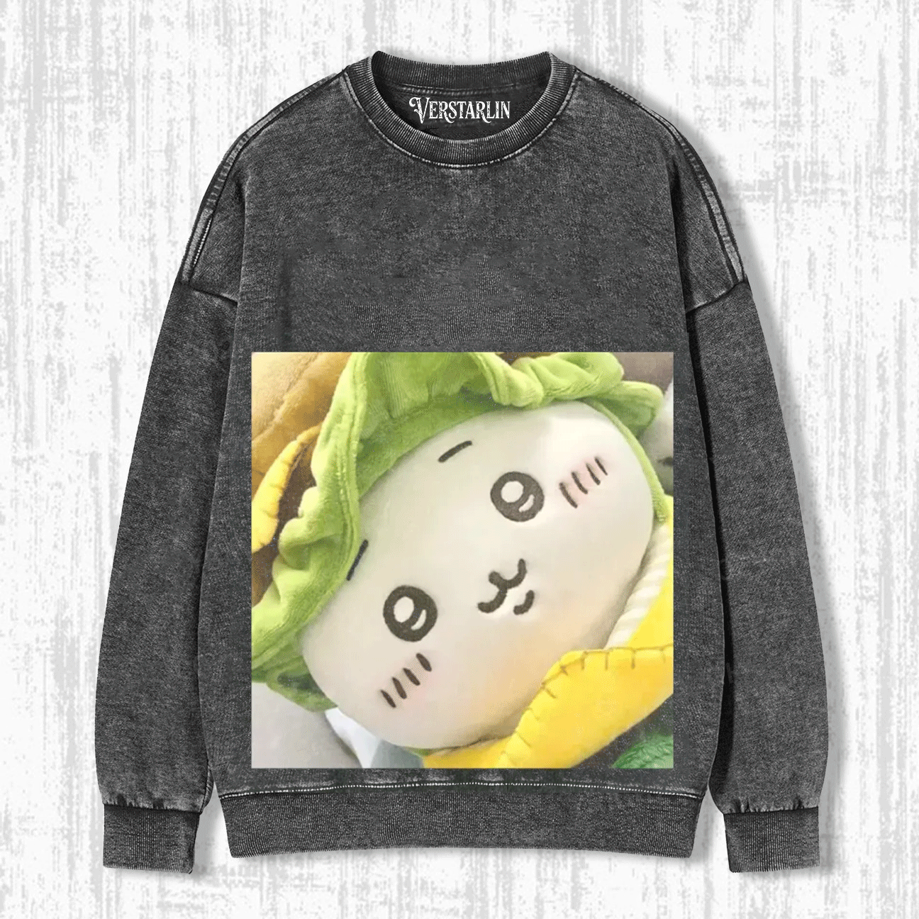 Cute Cartoon Graffiti Print Casual Top