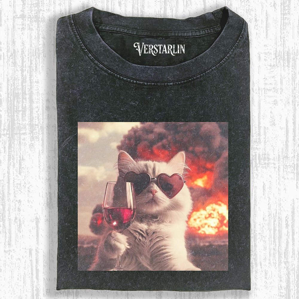 WACKY CAT T-SHIRT