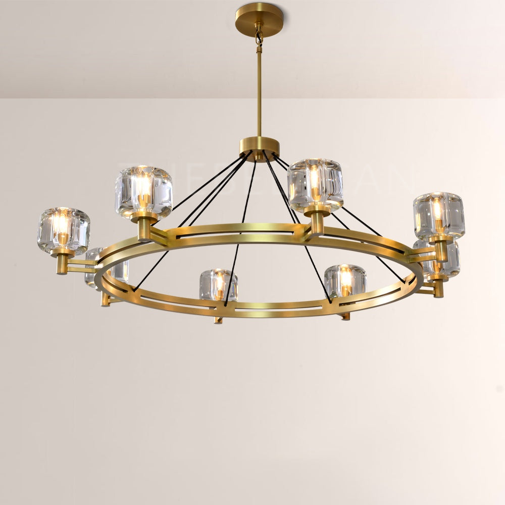 Sebendek Round Chandelier 48" - thebelacan