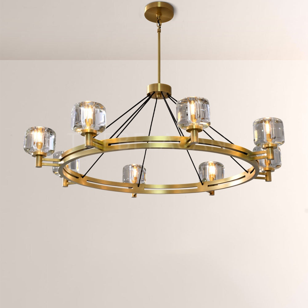 Sebendek Round Chandelier 60" - thebelacan