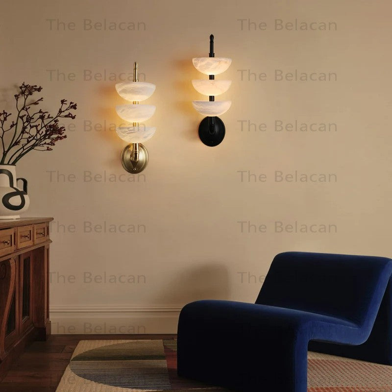 Alabaster Eyernity Wall Sconce - thebelacan