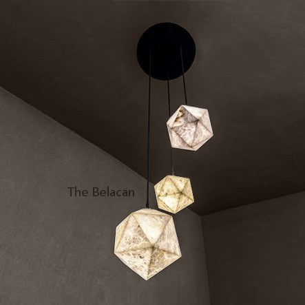 Alabaster Mete Chandelier - thebelacan