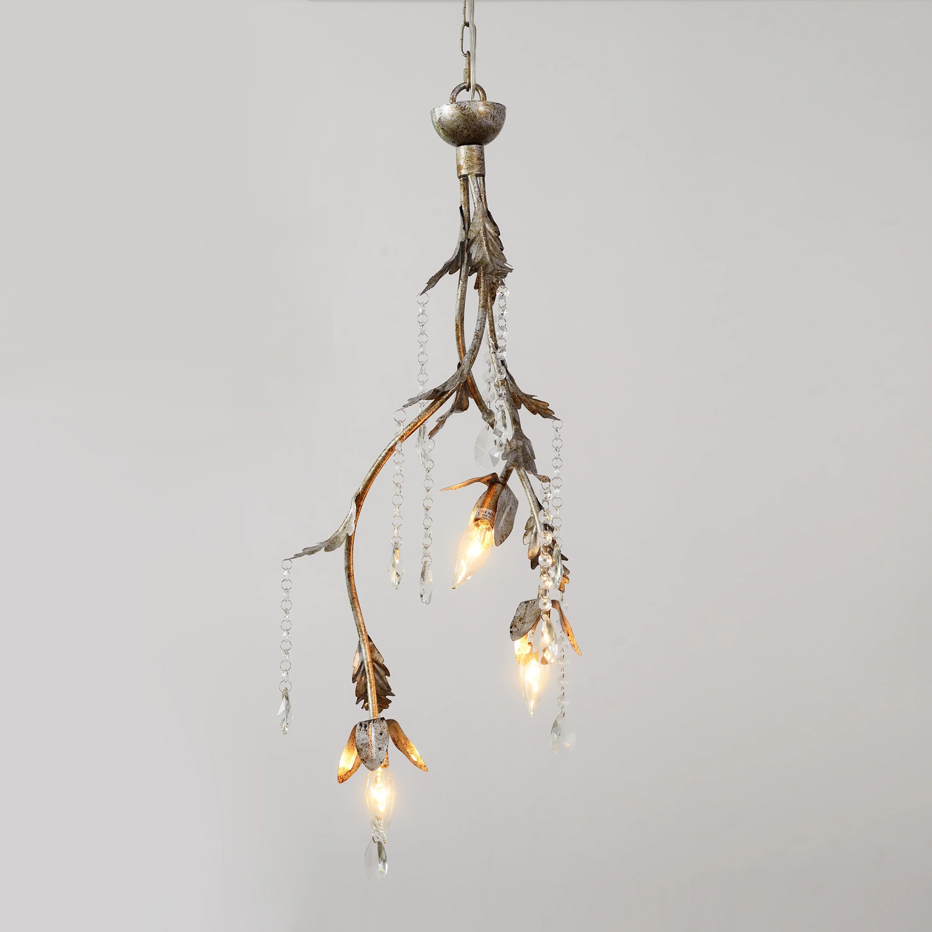 Gothic Viticci Pendant 28- Silver - thebelacan