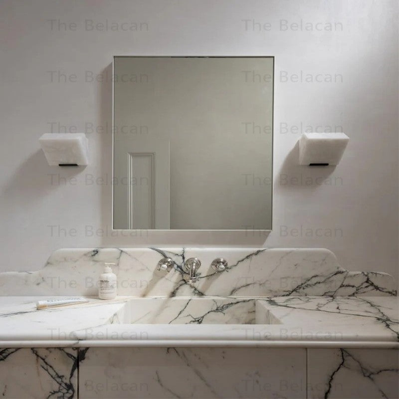 Alabaster Beimo Wall Sconce - thebelacan