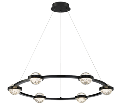 Customized Planet Round Chandelier 36" - thebelacan