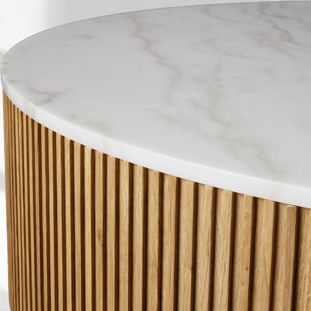 Fimley Round Coffee Table - thebelacan