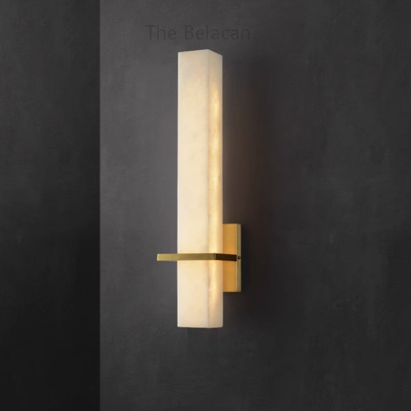 Alabaster Luminos Wall Sconce - thebelacan