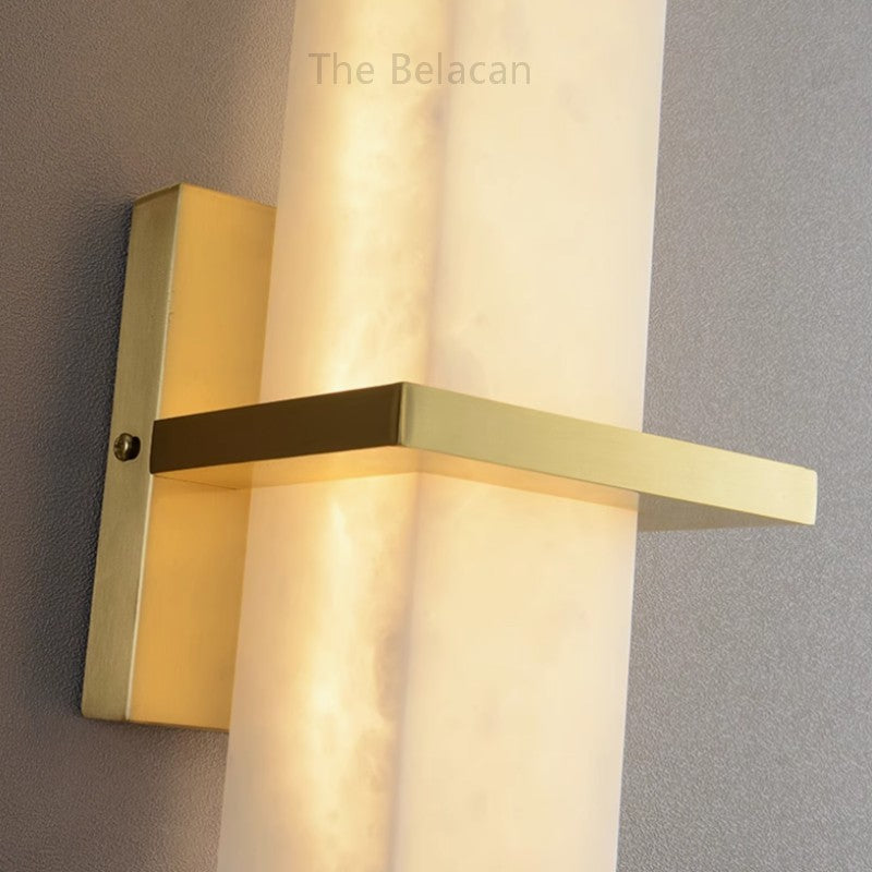 Alabaster Luminos Wall Sconce - thebelacan