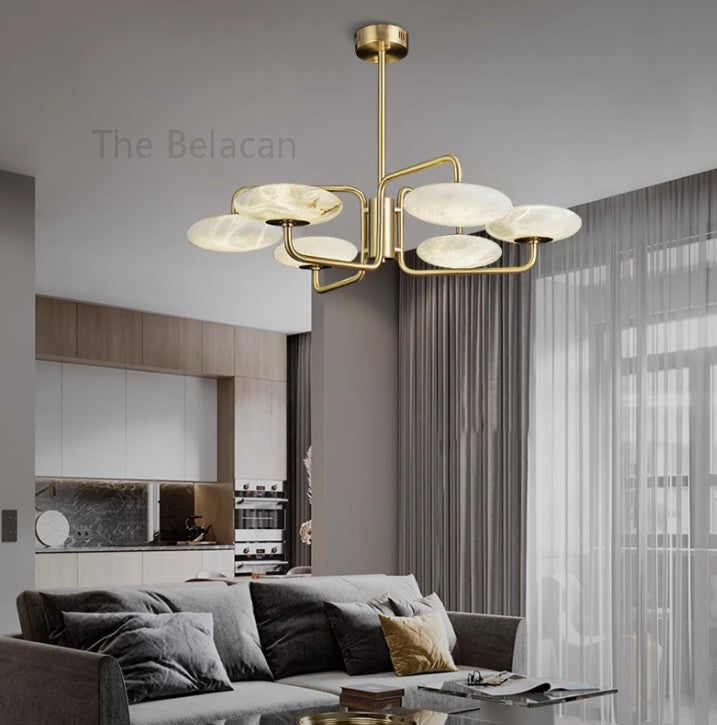 Alabaster Eclat Chandelier - thebelacan