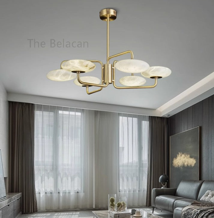 Alabaster Eclat Chandelier - thebelacan