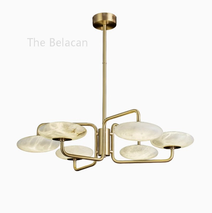Alabaster Eclat Chandelier - thebelacan