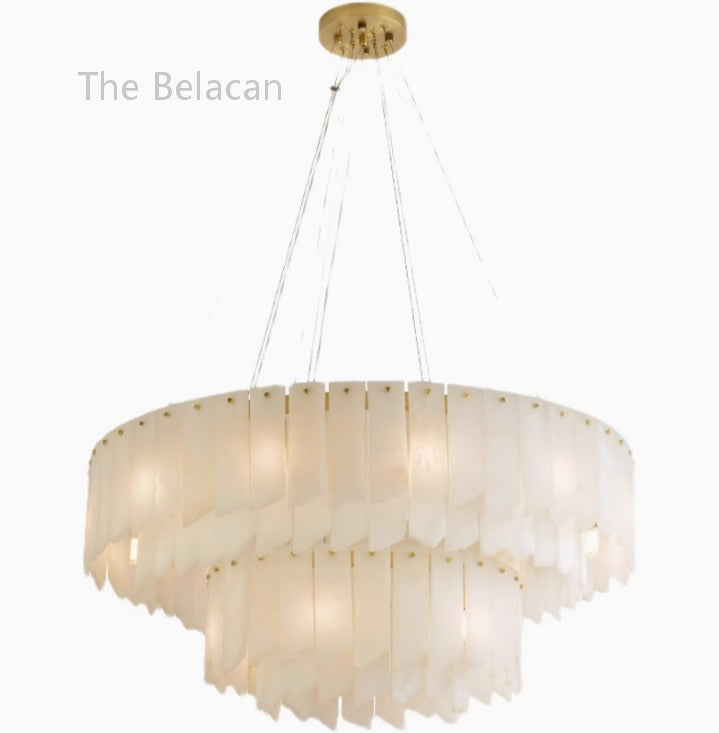 Alabaster serenita Chandelier - thebelacan