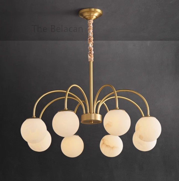 Alabaster Amusea Chandelier - thebelacan