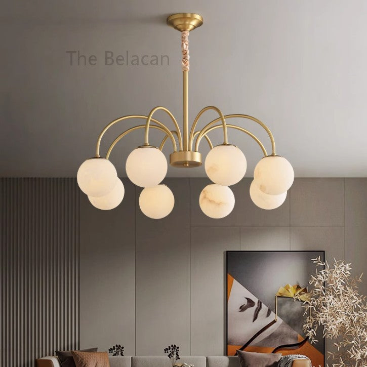 Alabaster Amusea Chandelier - thebelacan