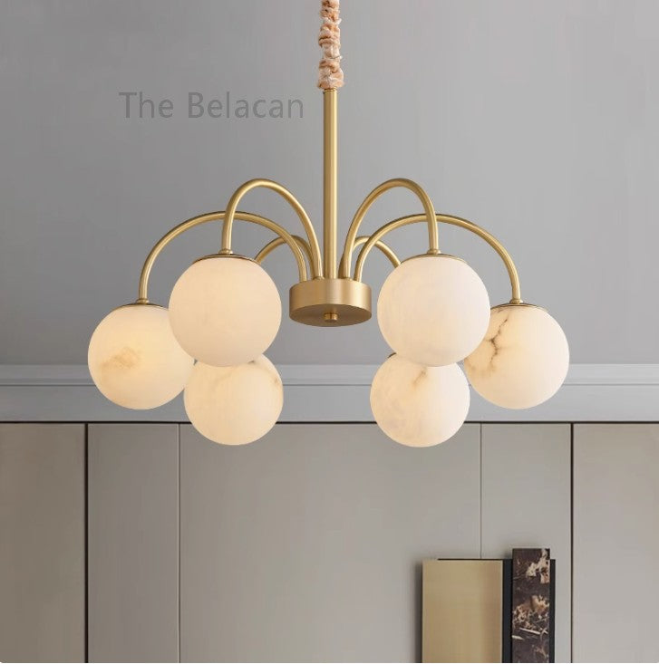 Alabaster Amusea Chandelier - thebelacan