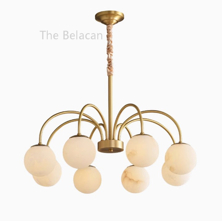 Alabaster Amusea Chandelier - thebelacan