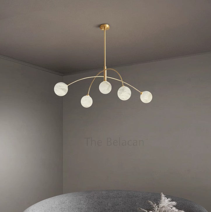 Alabaster Lulumi Chandelier - thebelacan