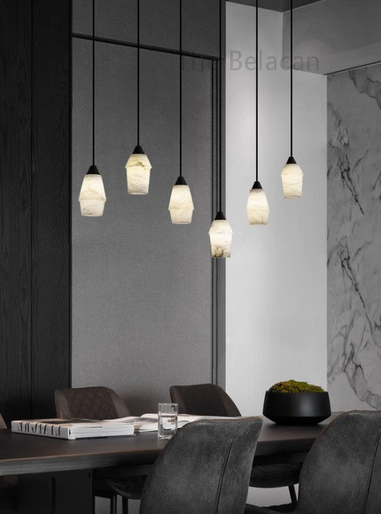 Alabaster Tagee Chandelier - thebelacan